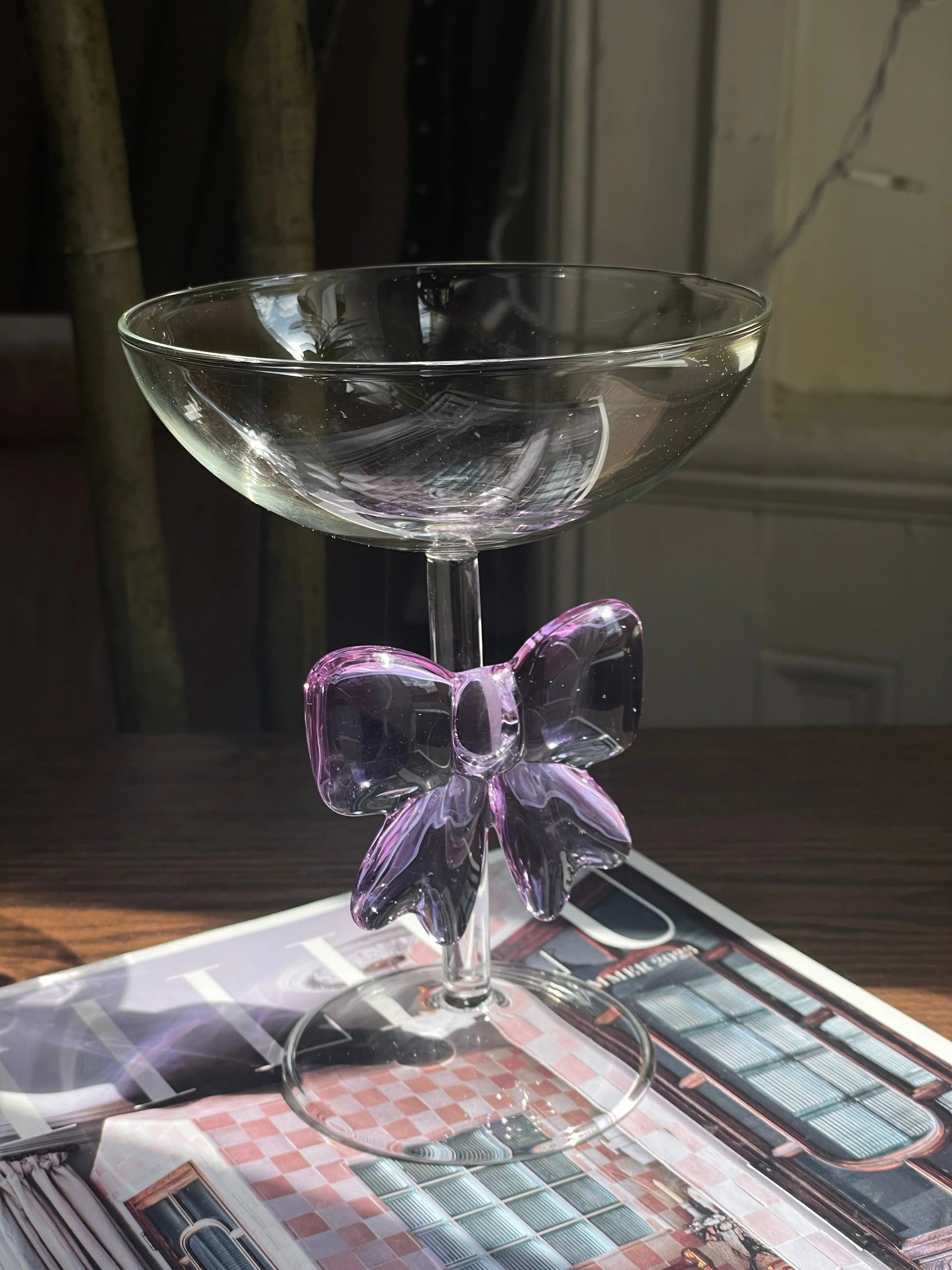 Bow Martini Glass Eloise and Oliver Drinkware art-noise.myshopify.com bow-martini-glass Bow Martini Glass Eloise and Oliver Drinkware art-noise.myshopify.com bow-martini-glass