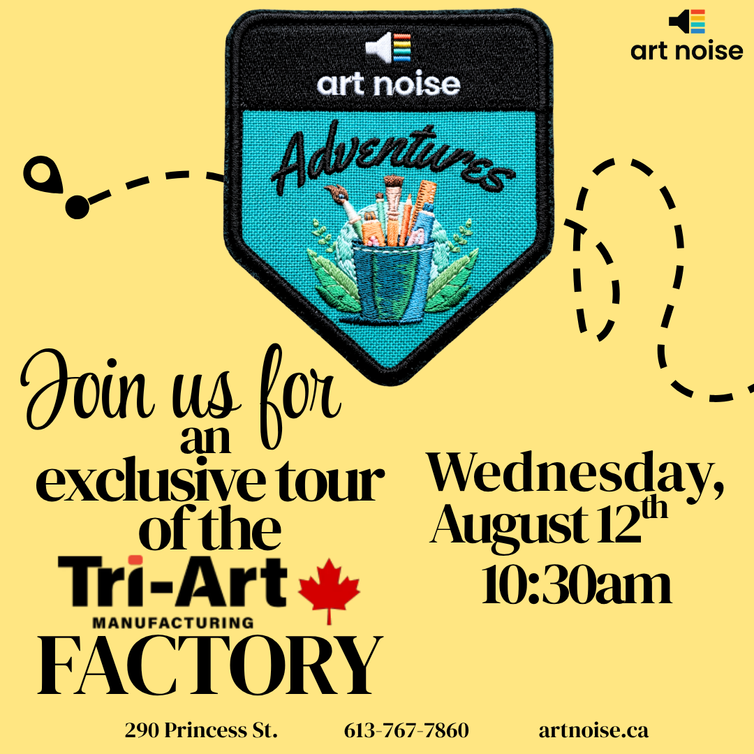 Art Noise Adventures: Tri-Art Factory Tour (ages 16+)