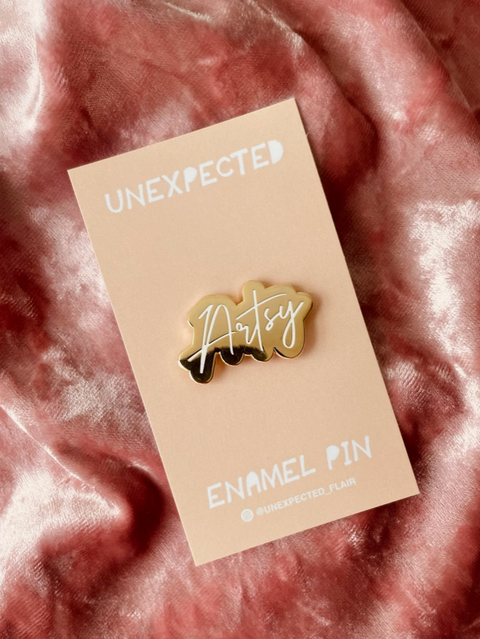 Unexpected Flair Artsy Enamel Pin - Art Noise Unexpected Flair Artsy Enamel Pin Unexpected Flair Enamel Pin art-noise.myshopify.com unexpected-flair-artsy-enamel-pin
