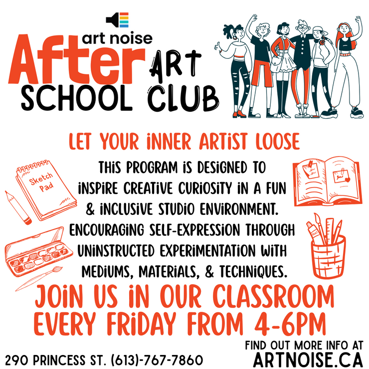 After-School Art Club (Teen Open Studio)