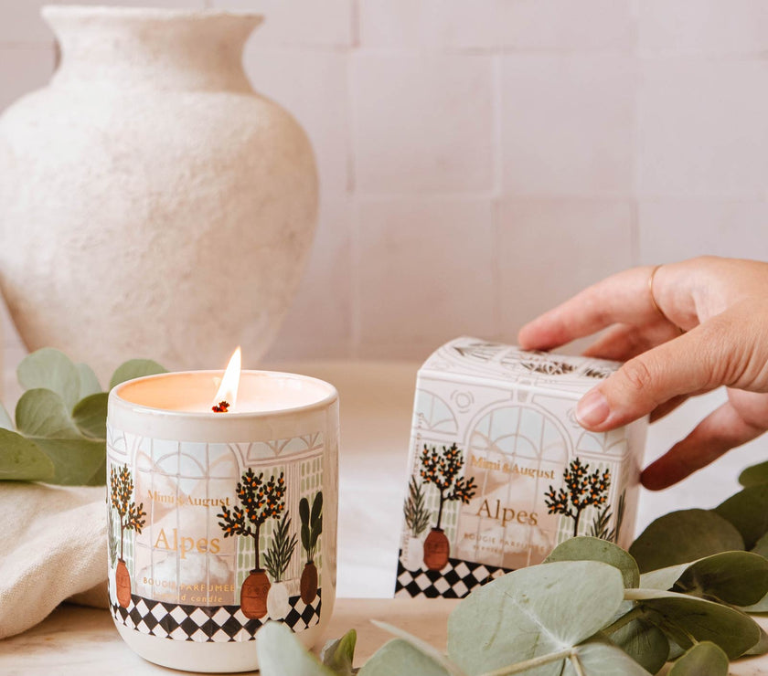Alpes - Reusable Candle