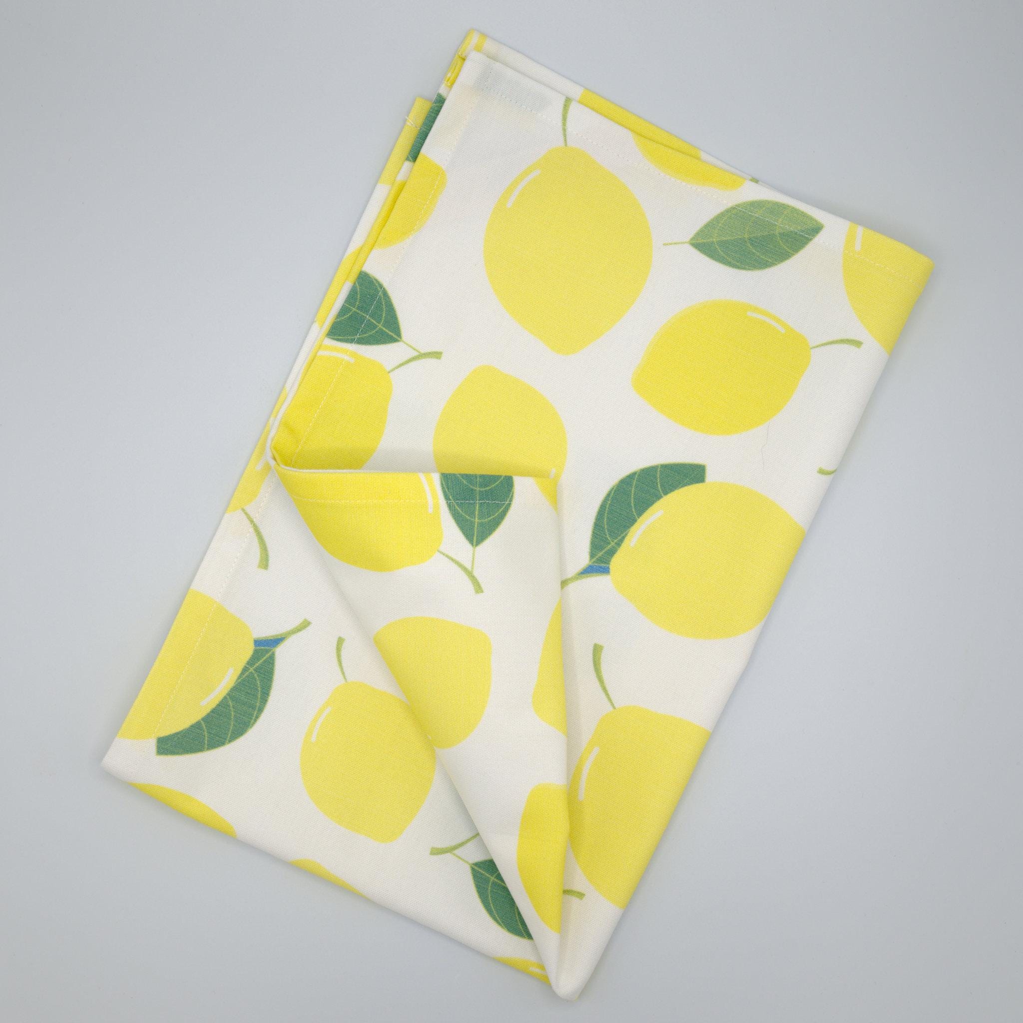 Amalfi Lemon: Tea Towels Set/3