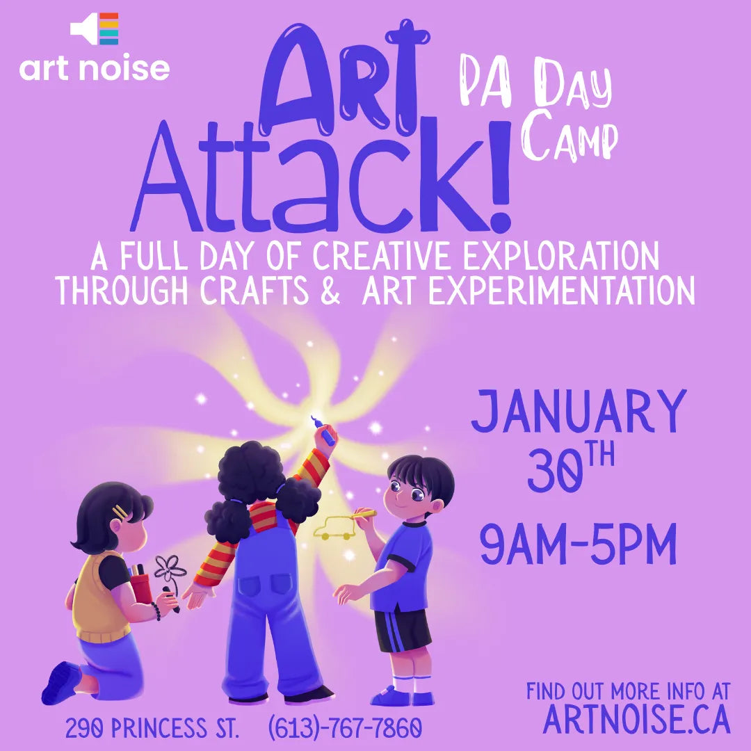  Art Attack! PA Day Camps Art Noise Class art-noise.myshopify.com art-attack-pa-day-camps