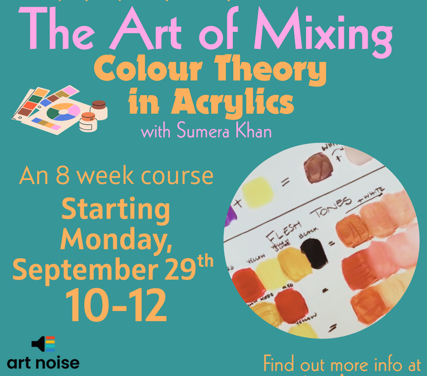 The Art of Mixing: Colour Theory in Acrylics with Sumera Khan