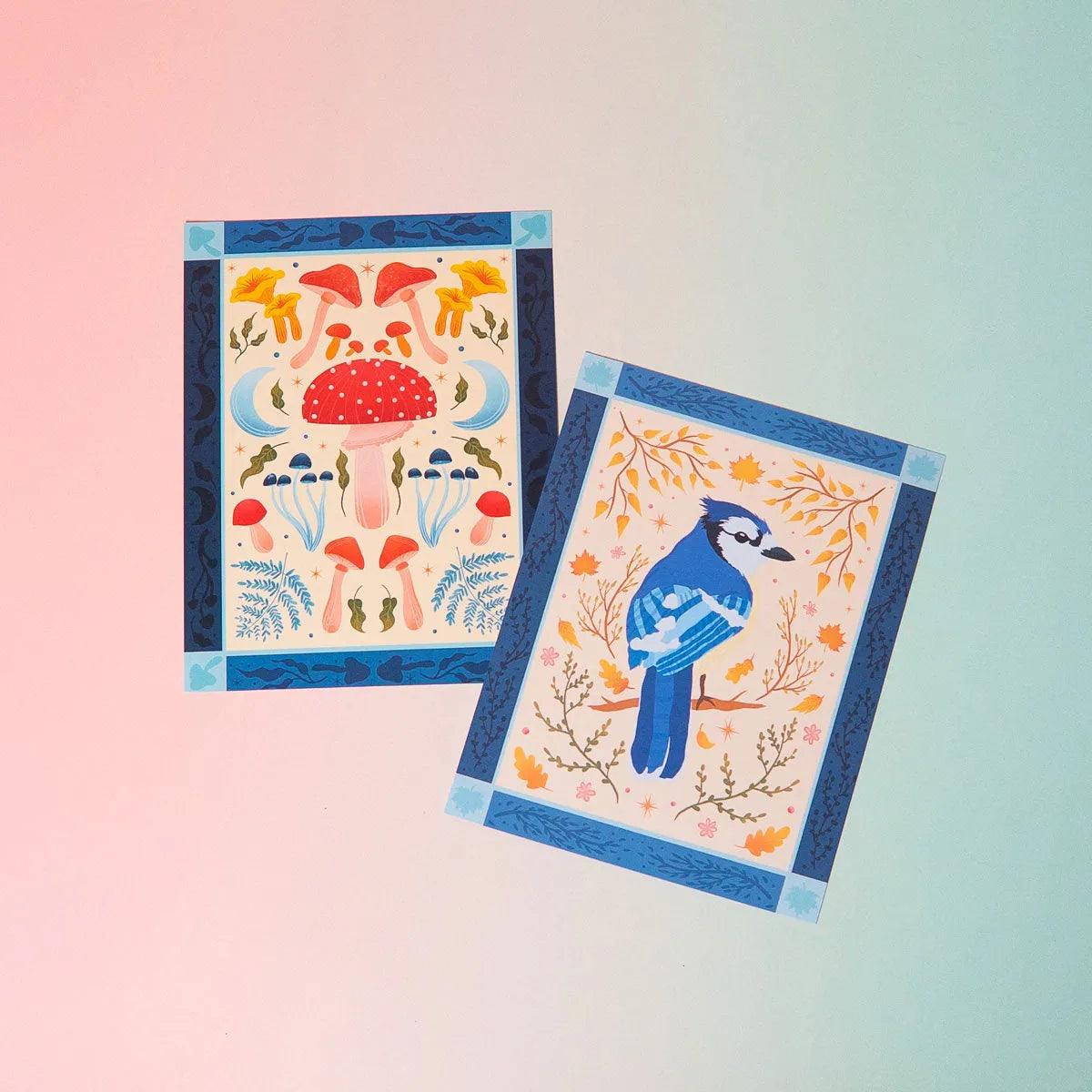  Mushroom Art Print (7"x9") Cheeky Peach Designs Art Print art-noise.myshopify.com mushroom-art-print-7x9