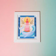  Whale Art Print (7"x9") Cheeky Peach Designs Art Print art-noise.myshopify.com whale-art-print-7x9