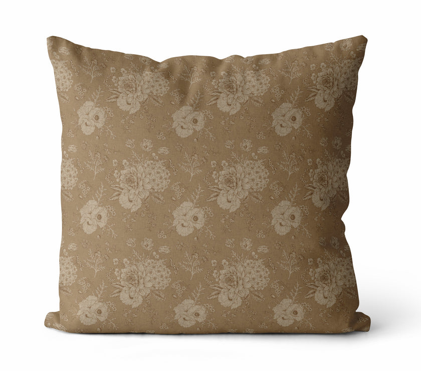 Eliora | Vintage Style Floral Pillow Cover