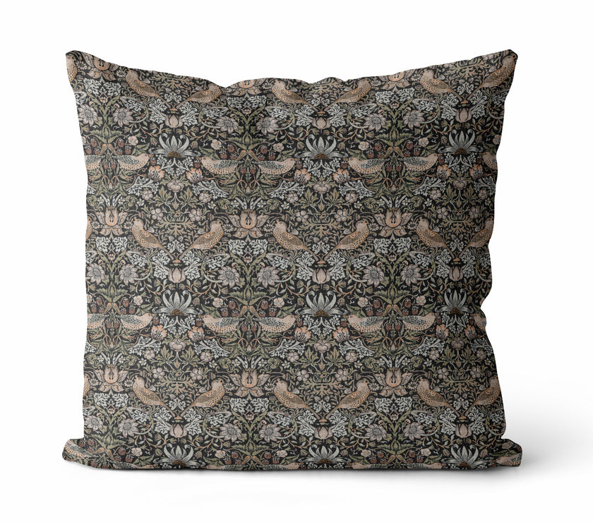 Sariel | Vintage Style Floral Pillow Cover