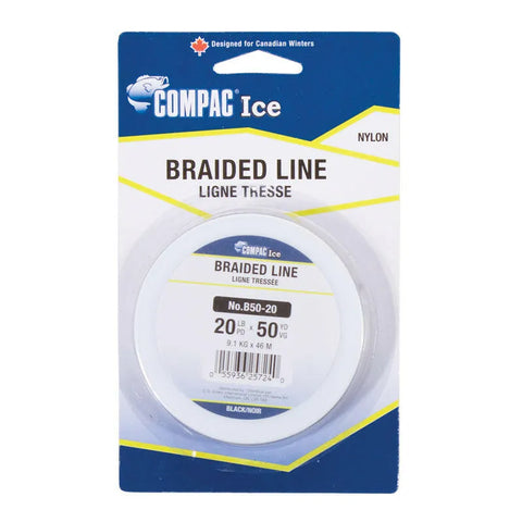 🍁COMPAC Black Braided Ice Line 50yd Spools Stony Tackle Shack Fishing Lines & Leaders art-noise.myshopify.com compac-black-braided-ice-line-50yd-spools-1 🍁COMPAC Black Braided Ice Line 50yd Spools Stony Tackle Shack Fishing Lines & Leaders art-noise.myshopify.com compac-black-braided-ice-line-50yd-spools-1