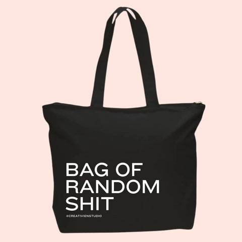 Bag of Random Shit Tote Bag Creativien product_type art-noise.myshopify.com bag-of-random-shit-tote-bag Bag of Random Shit Tote Bag Creativien  art-noise.myshopify.com bag-of-random-shit-tote-bag