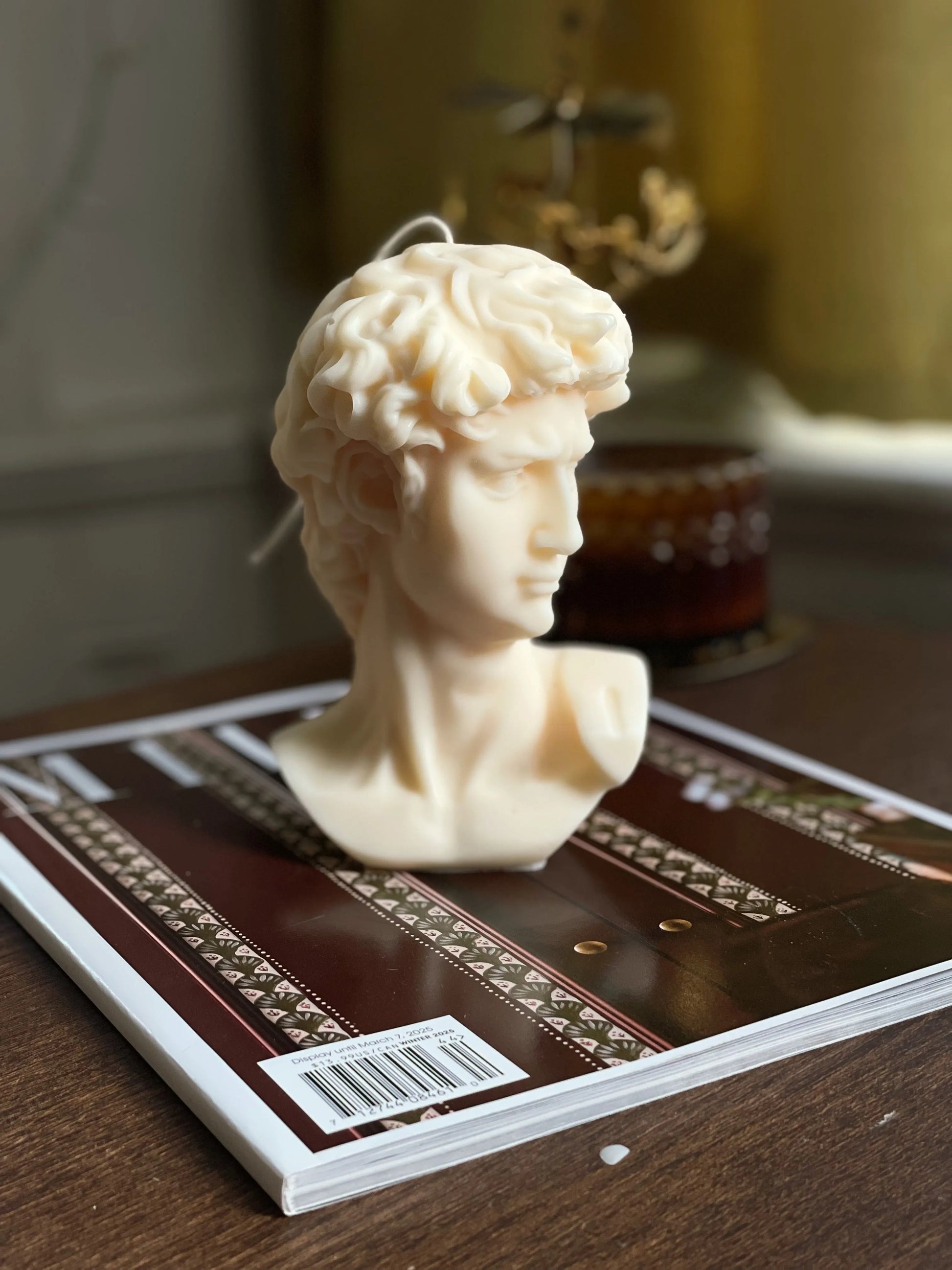 David Bust Eloise and Oliver Sculpture Candle art-noise.myshopify.com david-bust David Bust Eloise and Oliver Sculpture Candle art-noise.myshopify.com david-bust