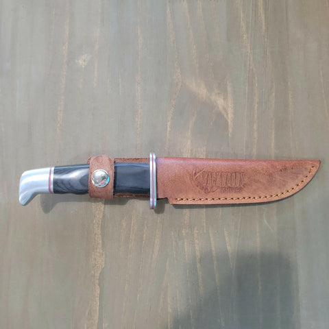 🍁Backwoods Kodiak Fixed Blade Knife 10.5" Black Handle Stony Tackle Shack Hunting & Survival Knives art-noise.myshopify.com backwoods-kodiak-fixed-blade-knife-10-5-black-handle-2