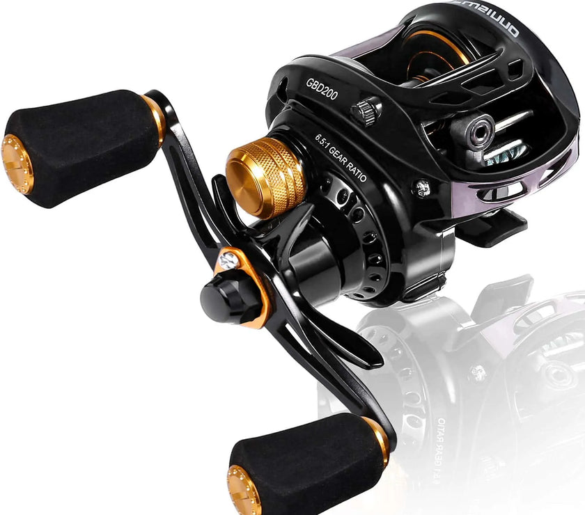 Plusinno Elite Hunter Baitcasting Reel - Left