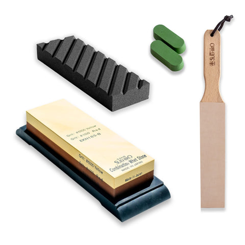 Beginner Sharpening Kit (#1000/#6000) SHARP Knife Shop Whetstone art-noise.myshopify.com beginner-sharpening-kit-1000-6000 Beginner Sharpening Kit (#1000/#6000) SHARP Knife Shop Whetstone art-noise.myshopify.com beginner-sharpening-kit-1000-6000
