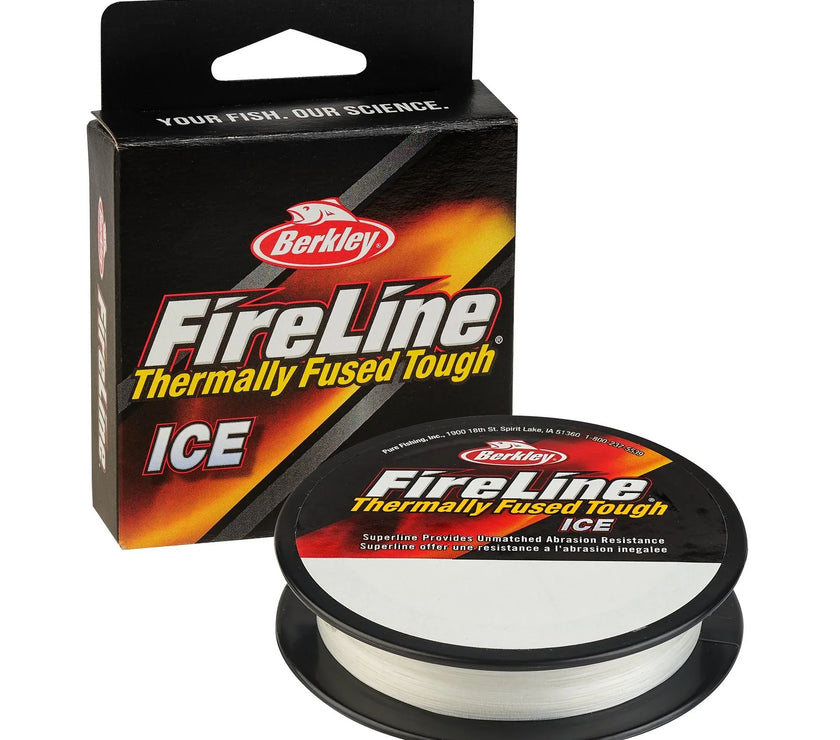 Berkley Fireline Thermally Fused Braided Ice Line Crystal