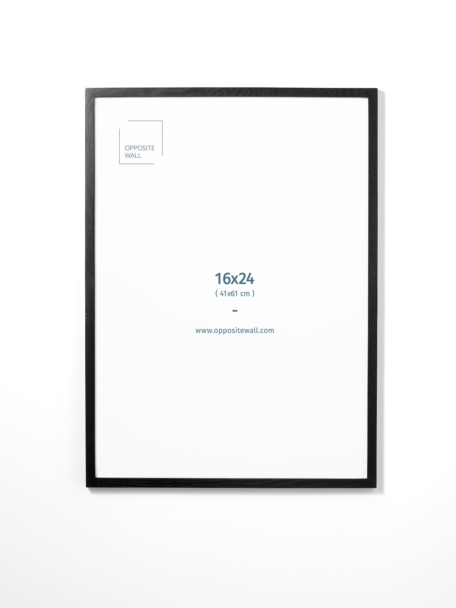 Black Oak Frame, 16x24 in | 41x61 cm Opposite Wall Frame art-noise.myshopify.com black-oak-frame-16x24-in-41x61-cm