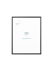 Black Metal Frame, 11x14 in | 28x36 cm