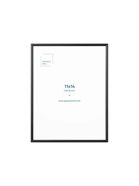 Black Metal Frame, 11x14 in | 28x36 cm Opposite Wall Frame art-noise.myshopify.com black-metal-frame-11x14-in-28x36-cm Black Metal Frame, 11x14 in | 28x36 cm Opposite Wall Frame art-noise.myshopify.com black-metal-frame-11x14-in-28x36-cm