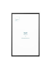 Black Metal Frame, 11x17 in | 28x43 cm