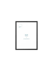 Black Metal Frame, 8.5x11 in | 22x28 cm