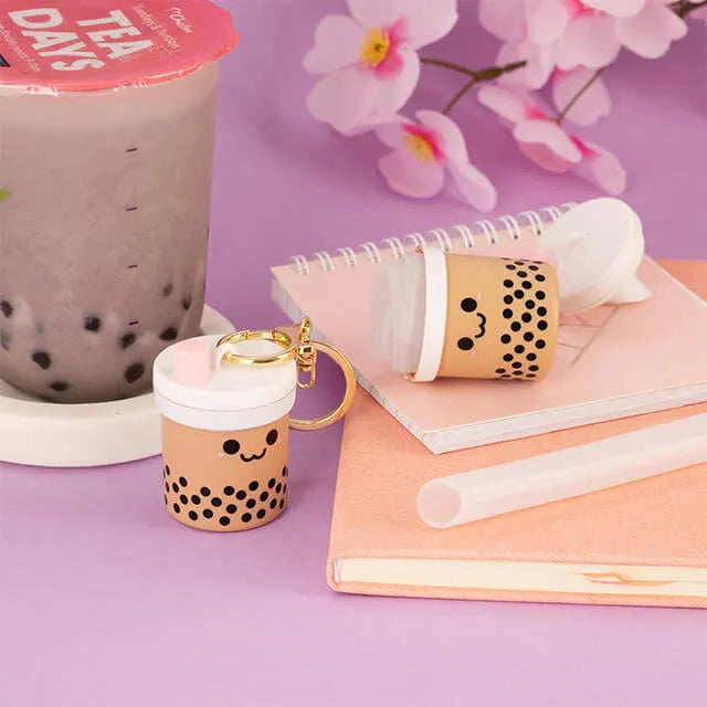  Boba Straw Keychain Eco Beige Straws art-noise.myshopify.com boba-straw-keychain