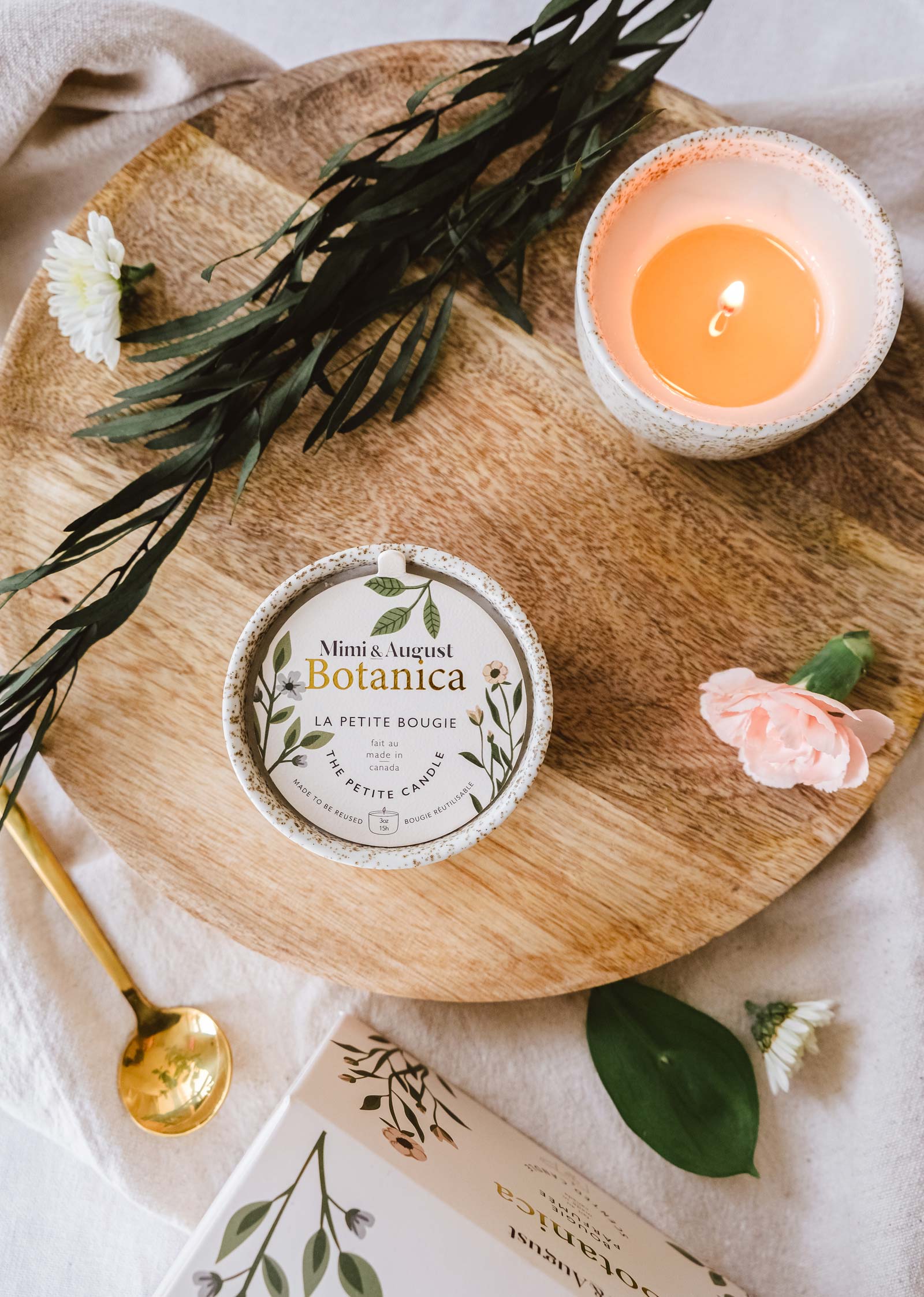 Botanica - Reusable Candle Mimi & August Candles art-noise.myshopify.com botanica-reusable-candle