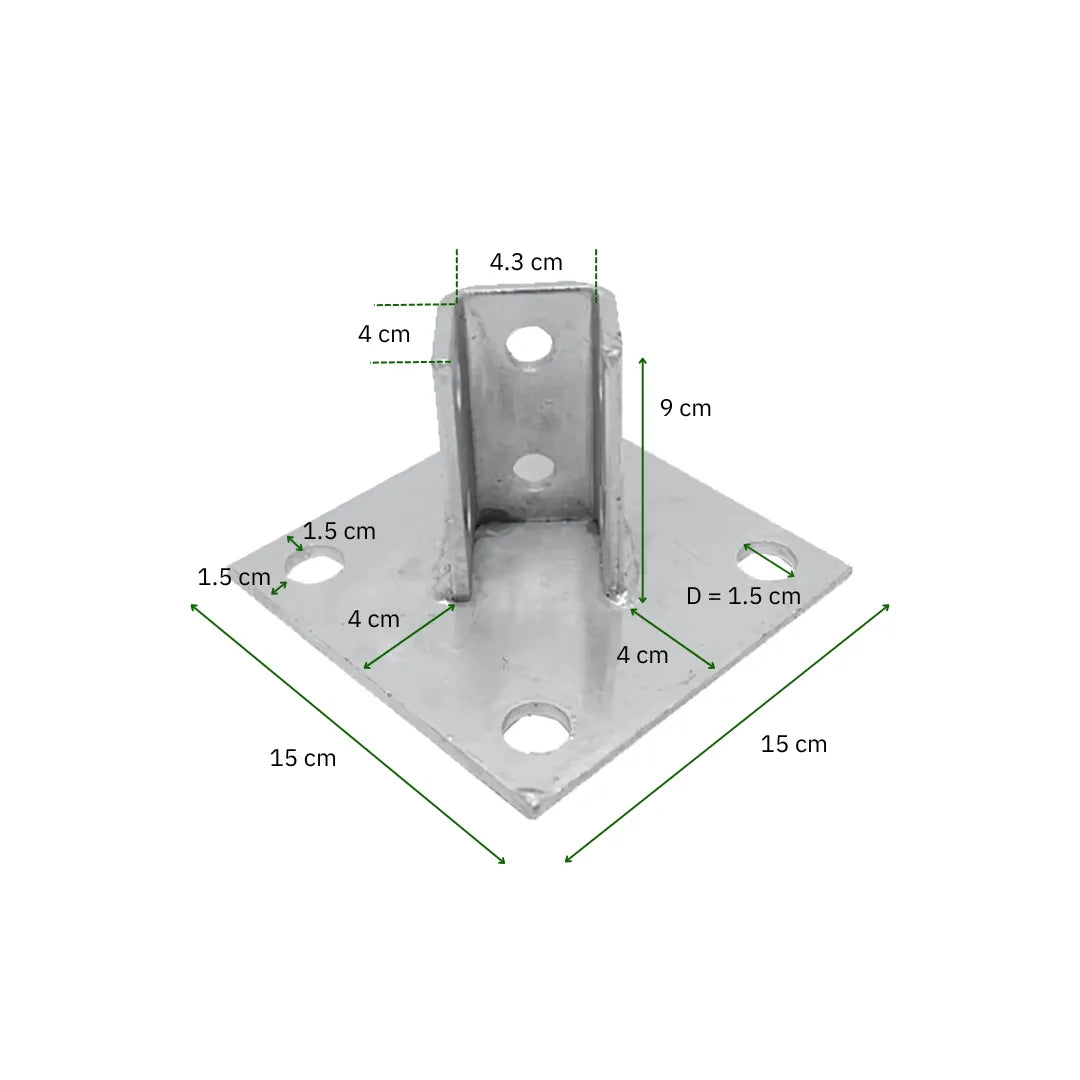 Byson Strut Post Base, Single Channel Byson product_type art-noise.myshopify.com byson-strut-post-base-single-channel Byson Strut Post Base, Single Channel Byson  art-noise.myshopify.com byson-strut-post-base-single-channel