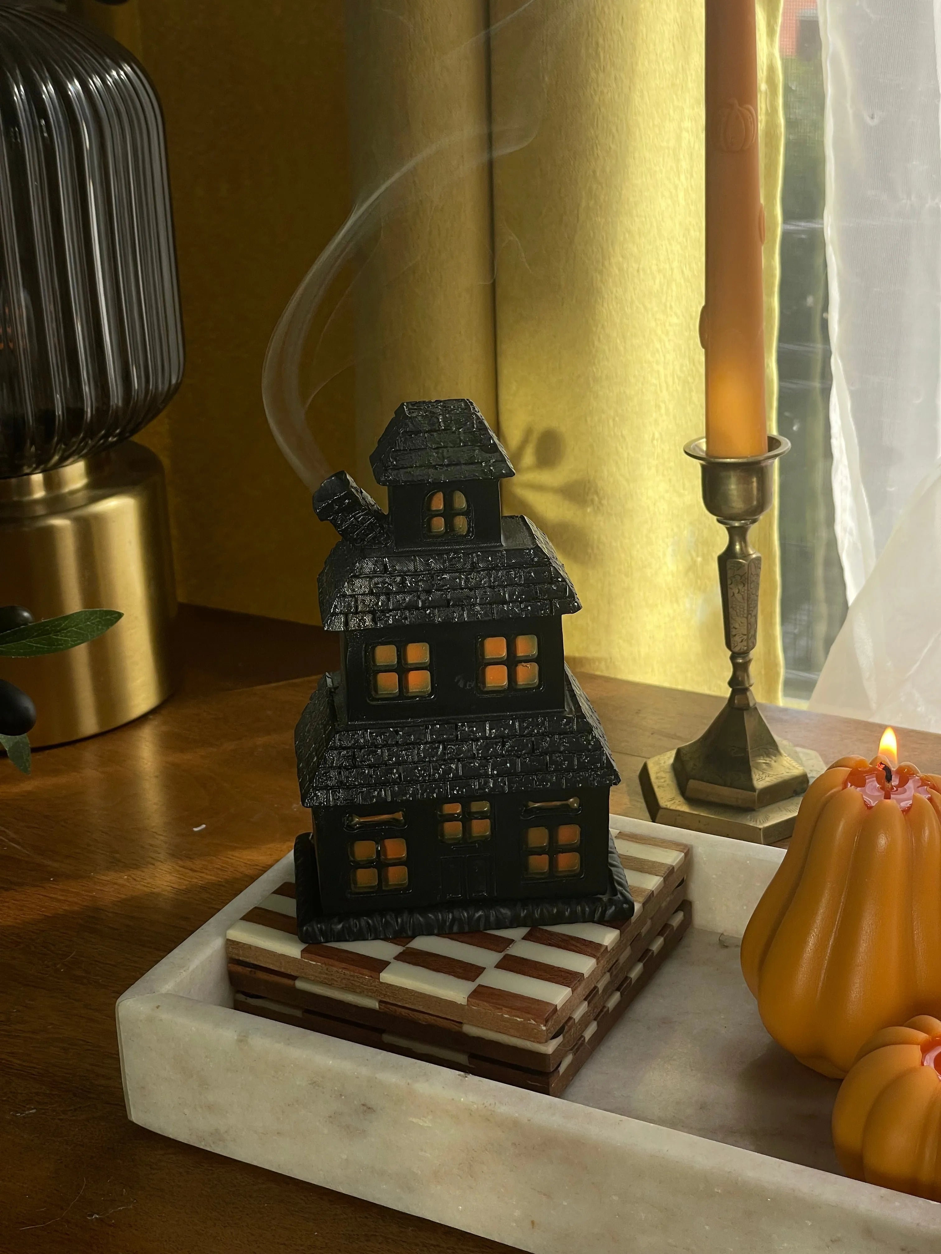 Haunted House Incense Burner Eloise and Oliver Incense Holder art-noise.myshopify.com haunted-house-incense-burner Haunted House Incense Burner Eloise and Oliver Incense Holder art-noise.myshopify.com haunted-house-incense-burner