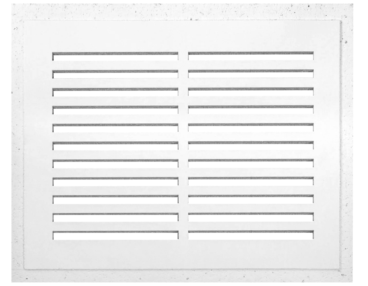 Byson FlushLine Permanent Air Vent Return Grille - 14in x 8in