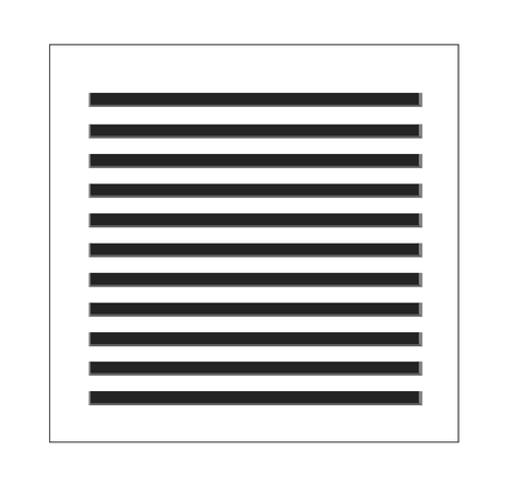 Byson FlushLine Magnetic Air Vent Grilles