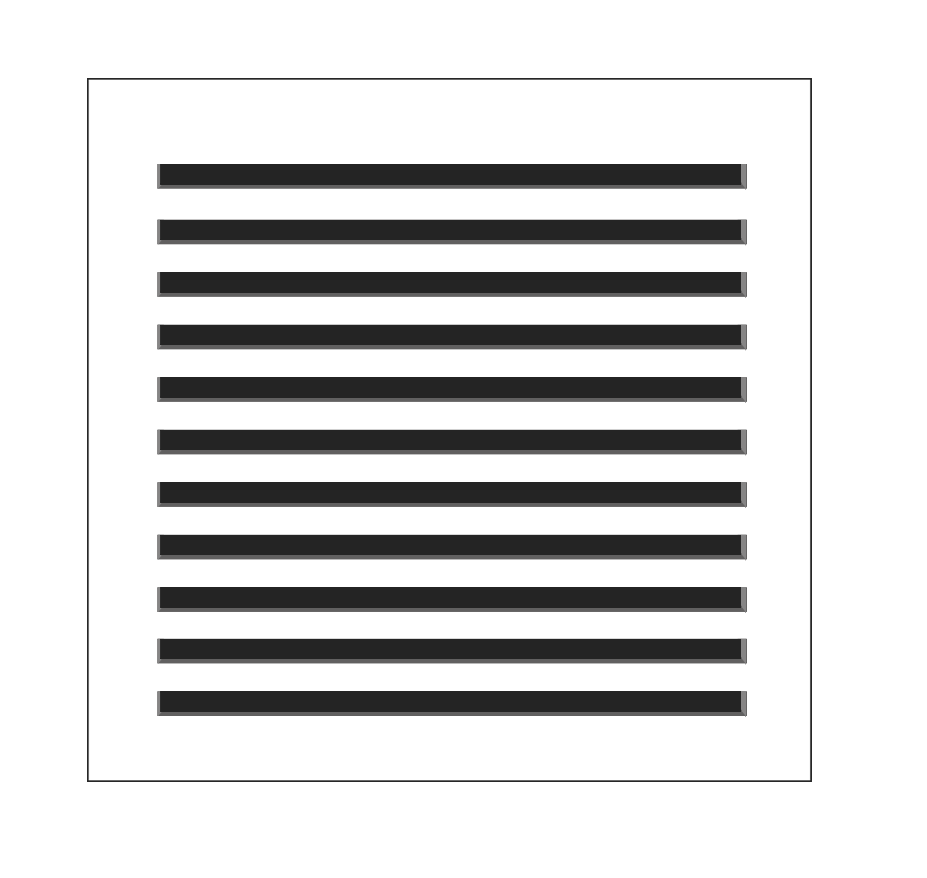 Byson FlushLine Magnetic Air Vent Grilles