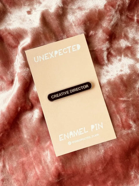 Unexpected Flair Creative Director Enamel Pin - Art Noise Unexpected Flair Creative Director Enamel Pin Unexpected Flair Enamel Pin art-noise.myshopify.com unexpected-flair-creative-director-enamel-pin Unexpected Flair Creative Director Enamel Pin Unexpected Flair Enamel Pin art-noise.myshopify.com unexpected-flair-creative-director-enamel-pin