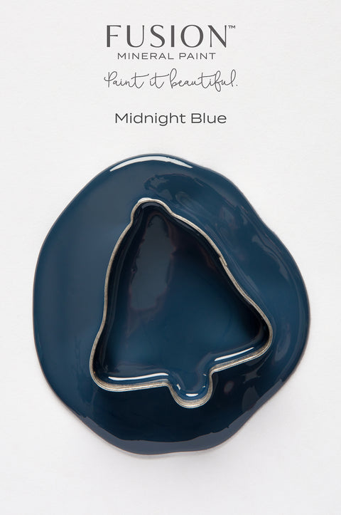 Fusion Mineral Paint Midnight Blue Homestead House Furniture Paint art-noise.myshopify.com fusion-mineral-paint-midnight-blue-500ml
