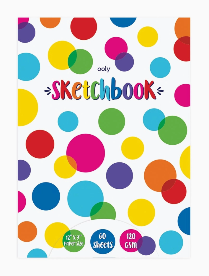 OOLY Chunkies Paper Sketchbook Pad - 1 PC (9" x 12")