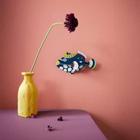 Clown Triggerfish Nüline Distribution Cardboard Cutouts art-noise.myshopify.com clown-triggerfish