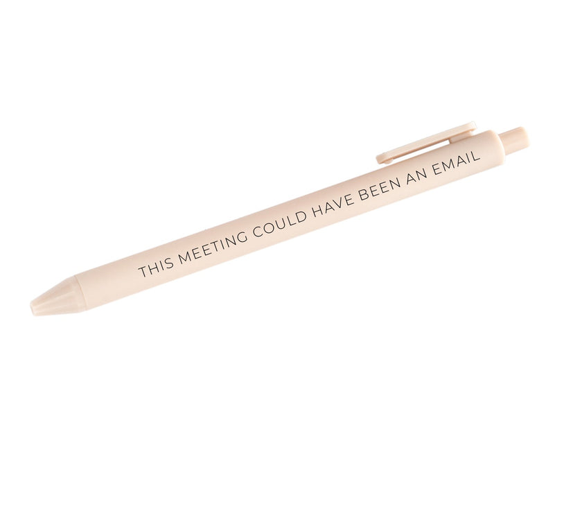 This meeting could of been an email pen
