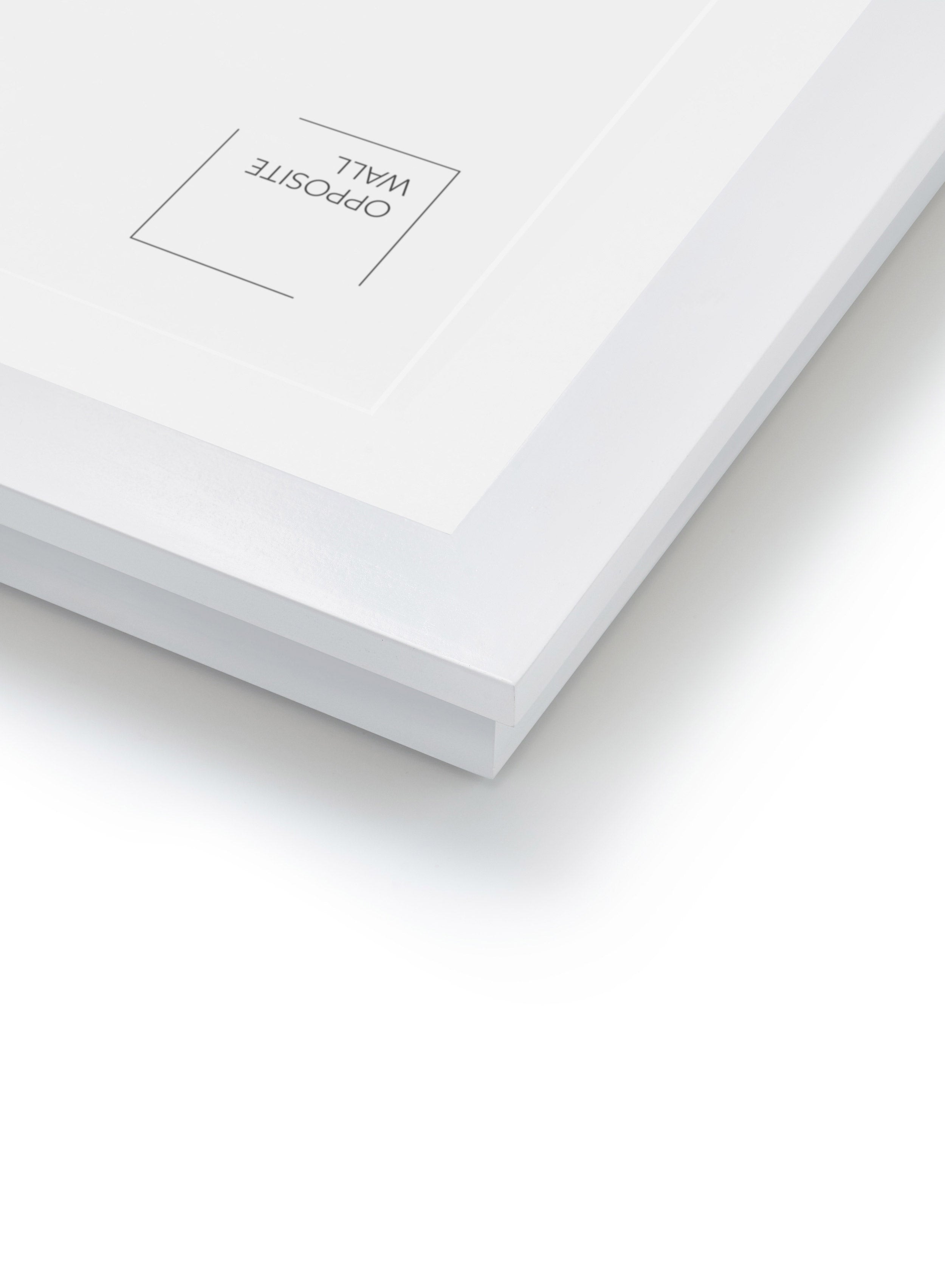 Kids Art Frame in White Solid Wood, 8.5x11 in | 22x28 cm Opposite Wall Frame art-noise.myshopify.com kids-art-frame-in-white-solid-wood-8-5x11-in-22x28-cm