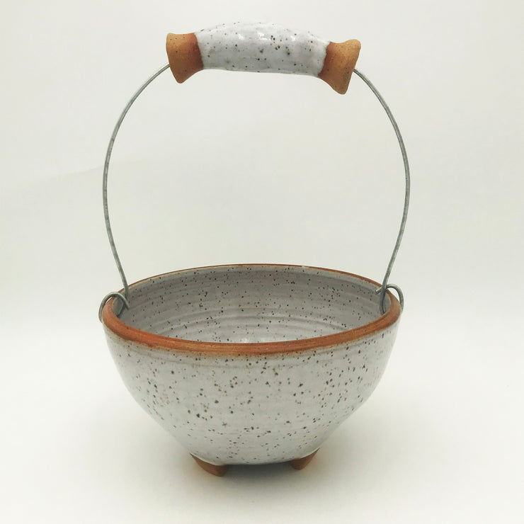 Debra Krakow: Ceramic Basket 6