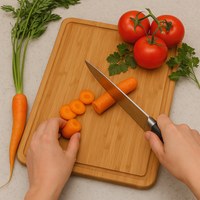 Bambúra Bamboo Cutting Board 10x14"