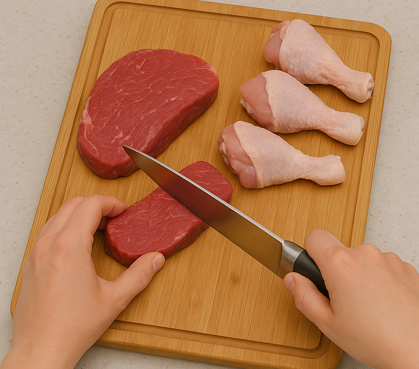 Bambúra Bamboo Cutting Board 10x14"