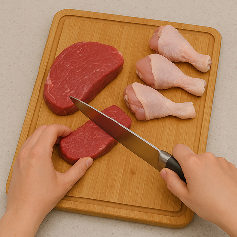 Bambúra Bamboo Cutting Board 10x14"