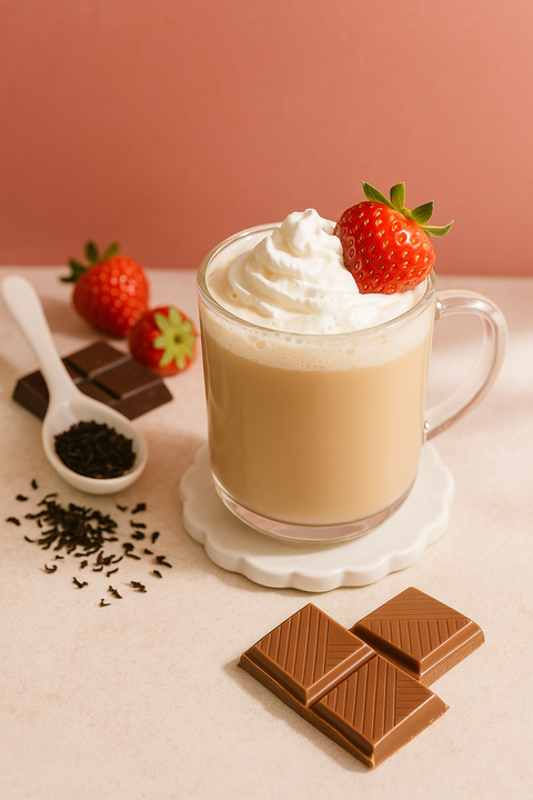 Chocolate Strawberry Tealish Black Tea art-noise.myshopify.com chocolate-strawberry