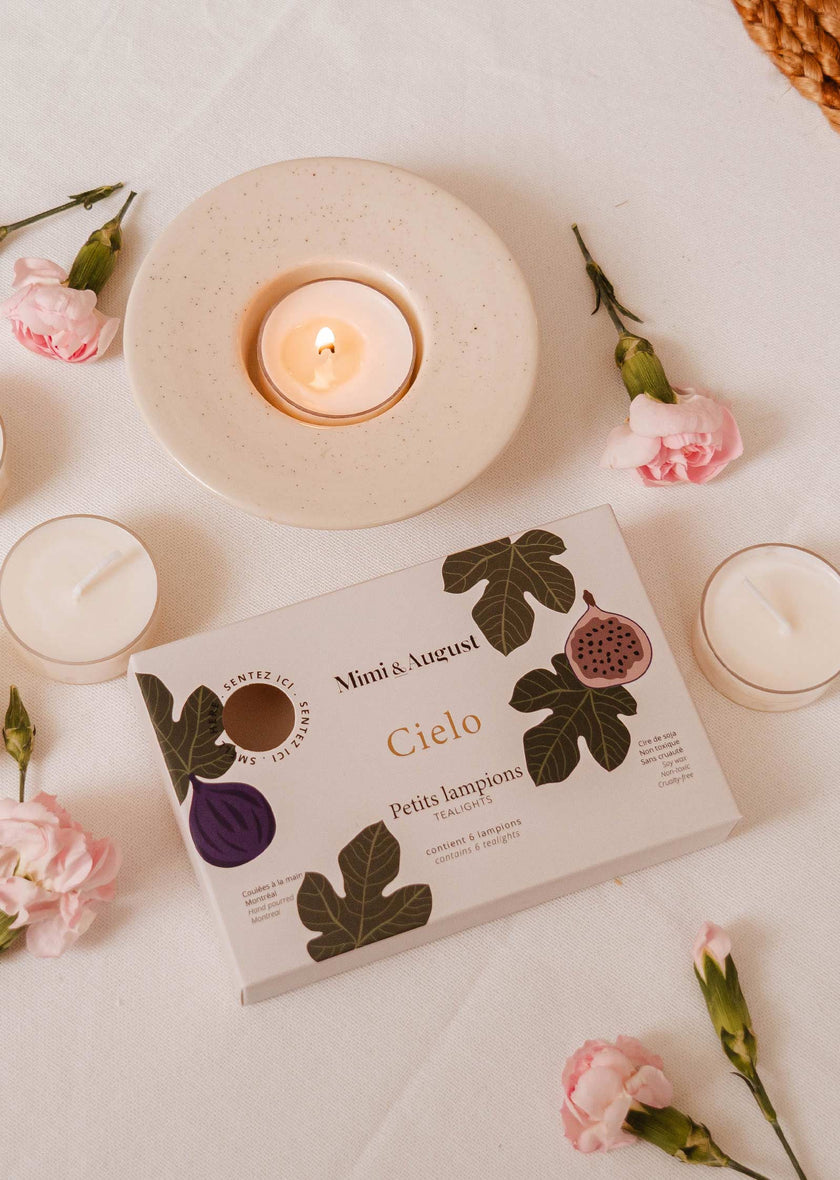 Cielo Tealight Candle Set