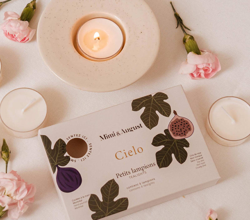 Cielo Tealight Candle Set