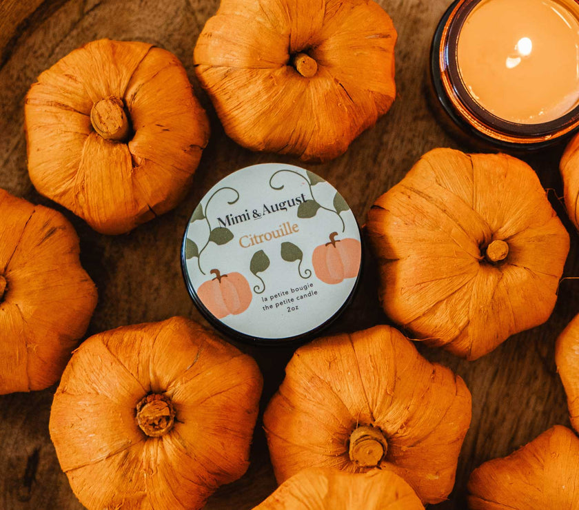 Citrouille - Reusable Candle