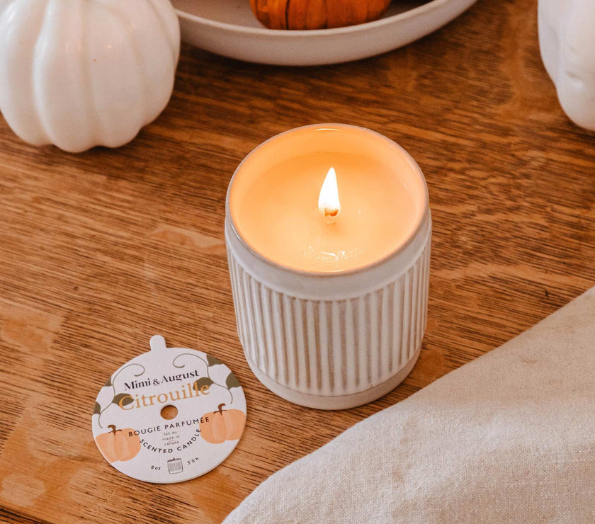 Citrouille - Reusable Candle