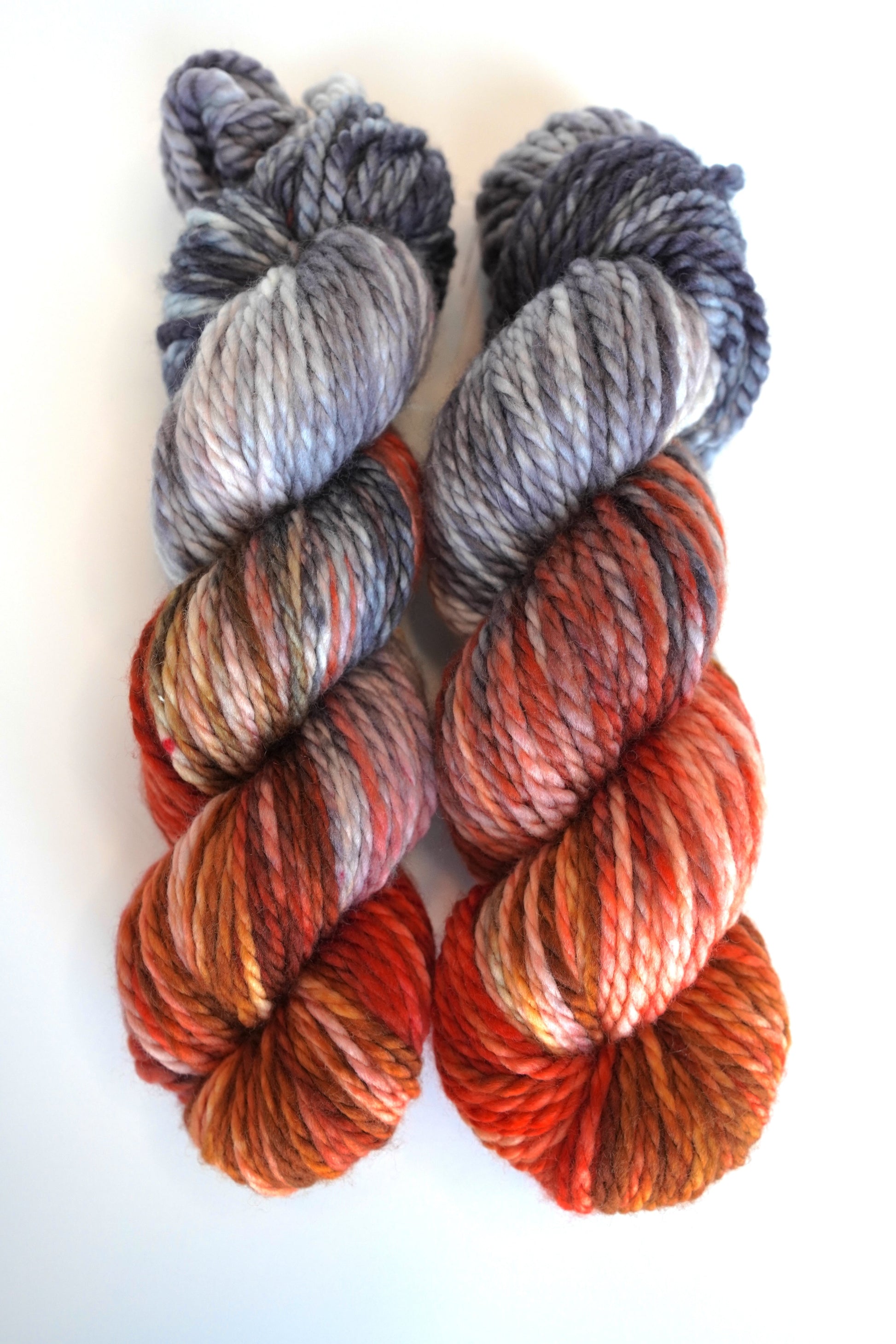 Cobalt Rust Wild Woollys Yarn art-noise.myshopify.com cobalt-rust
