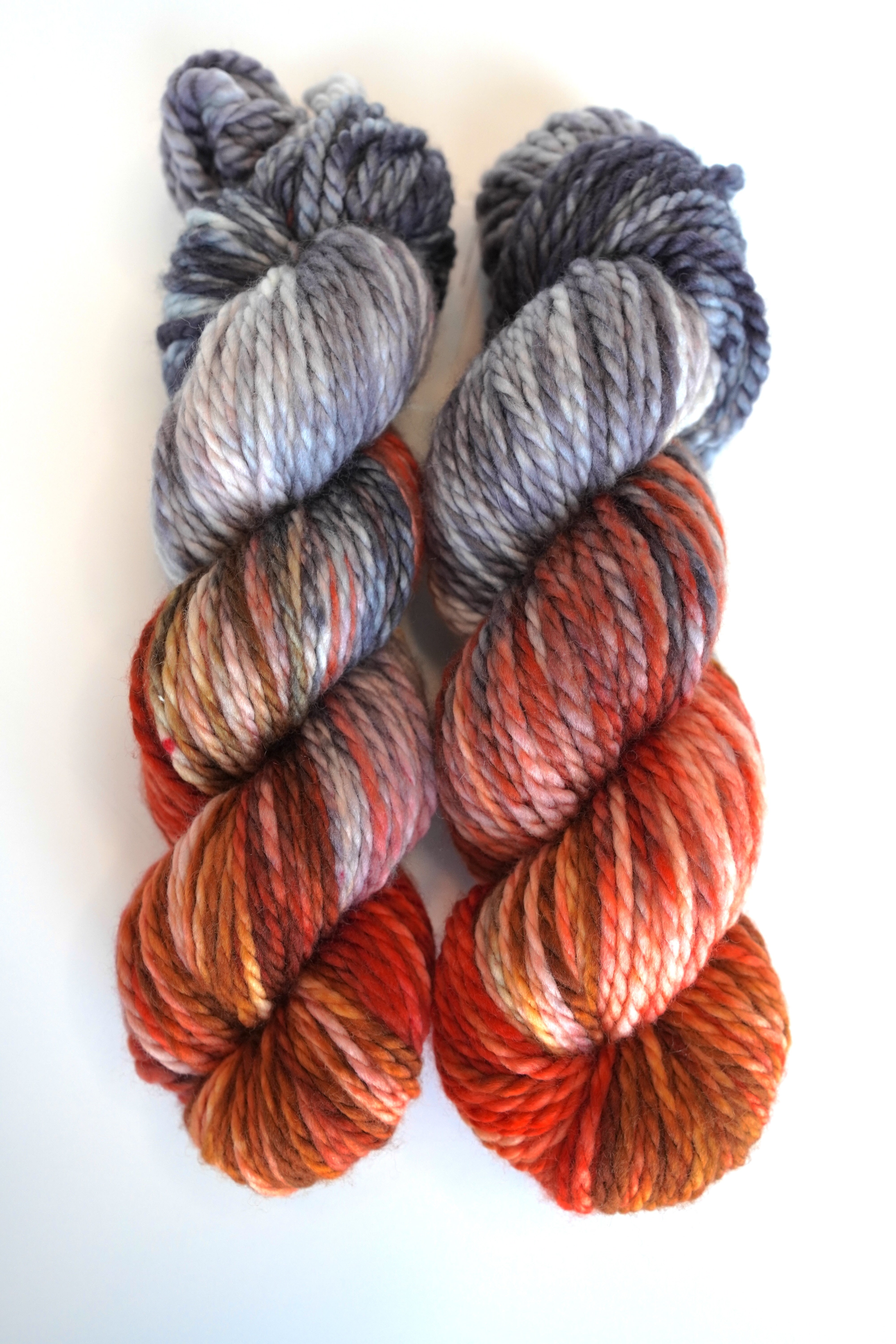Cobalt Rust Wild Woollys Yarn art-noise.myshopify.com cobalt-rust
