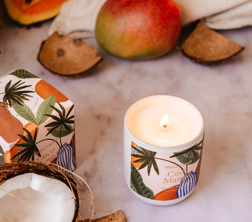 Coco Mango - Reusable Candle