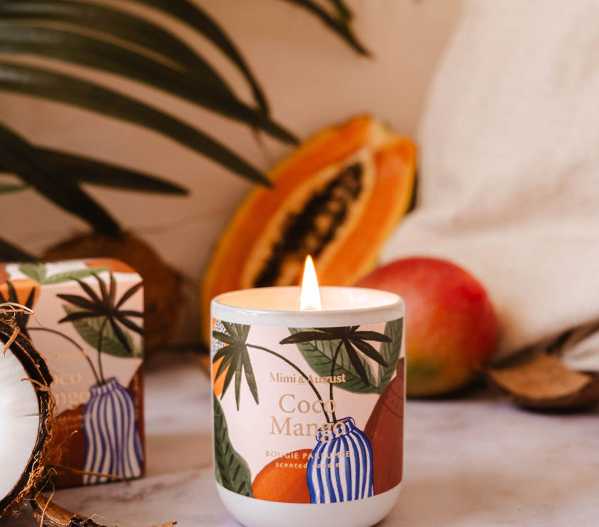 Coco Mango - Reusable Candle